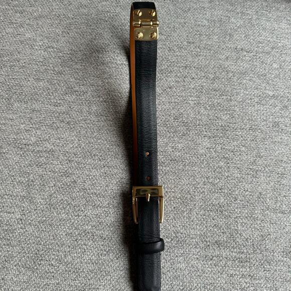 Lauren Ralph Lauren Women’s Black Leather Gold Buckle XL main image 11